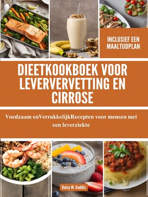cover image of Dieetkookboek voor leververvetting en cirrose